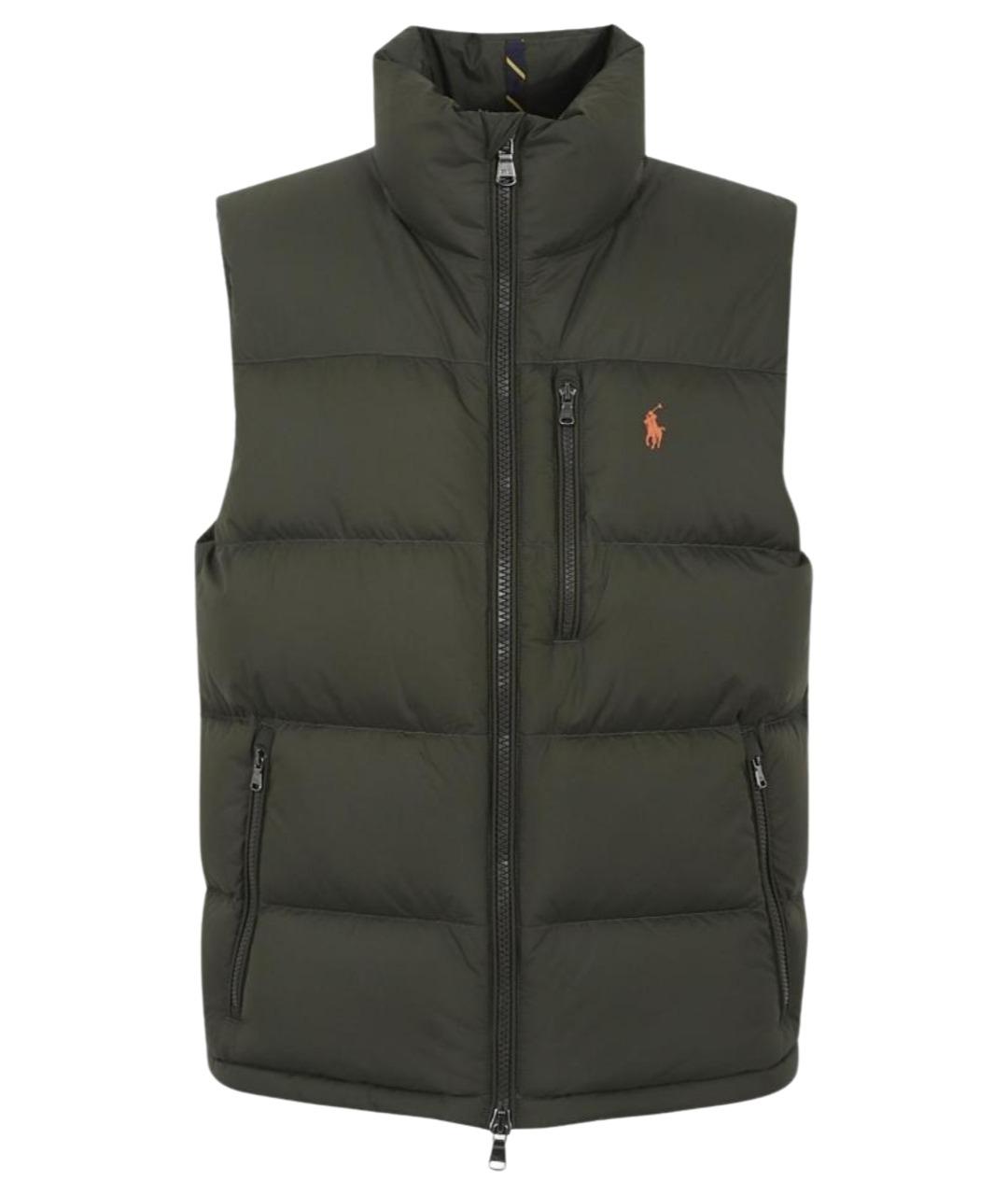 POLO RALPH LAUREN Хаки полиэстеровый жилет, фото 1