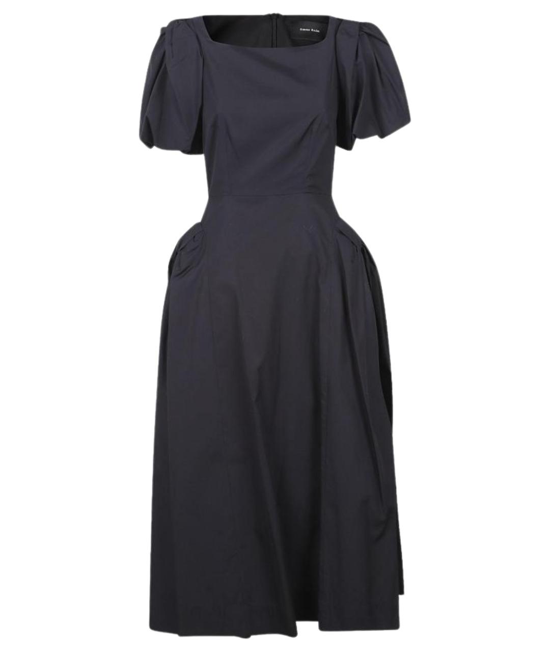 SIMONE ROCHA Черное хлопковое вечернее платье, фото 1