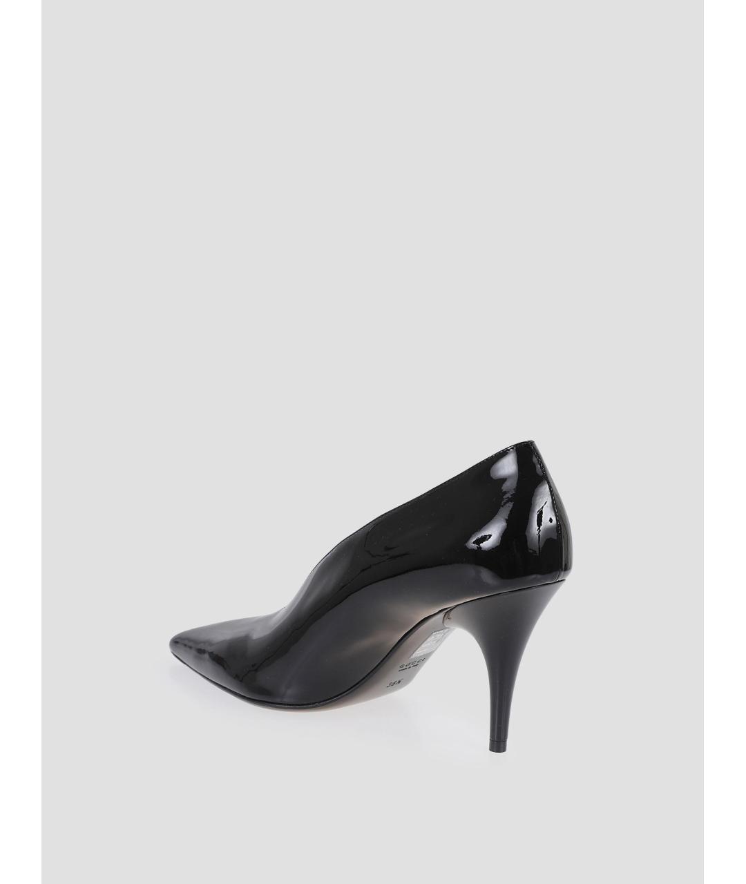 GUCCI Черные кожаные туфли, фото 2