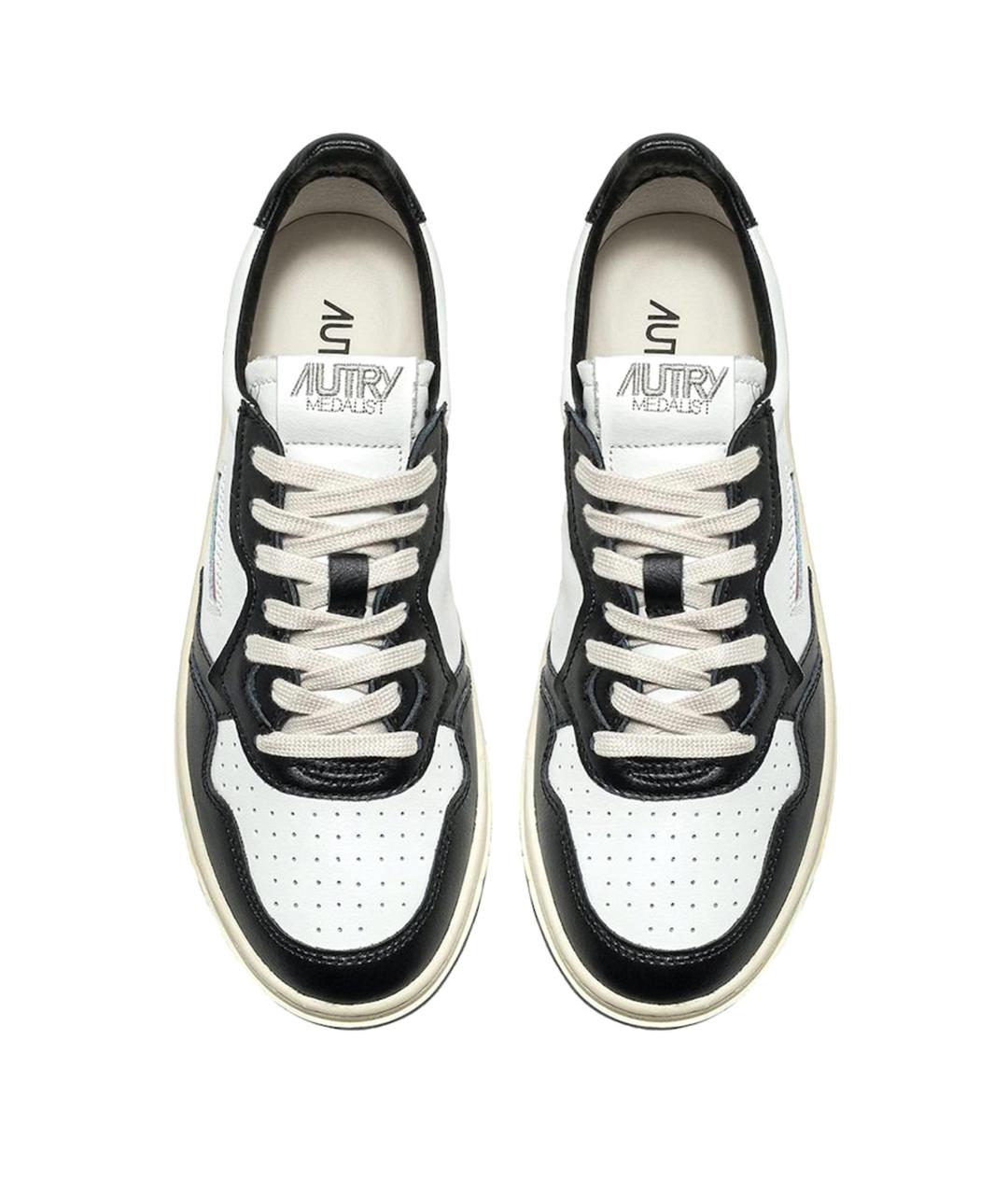 AUTRY Черные кожаные кроссовки, фото 2