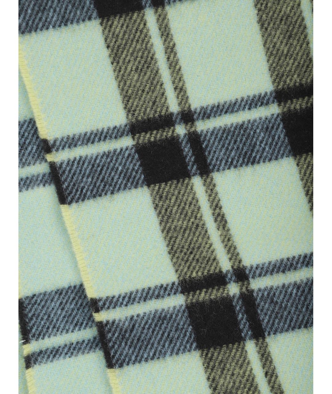 GANNI Мульти шерстяной шарф, фото 2