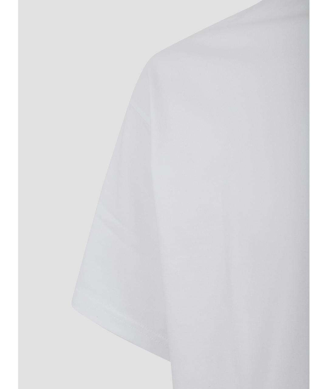 GIVENCHY Белая хлопковая футболка, фото 3