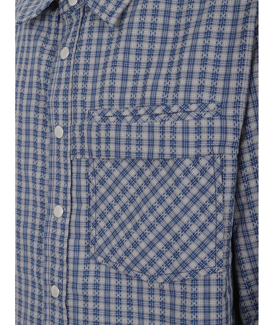 CARRERA Y CARRERA Синяя кэжуал рубашка, фото 2