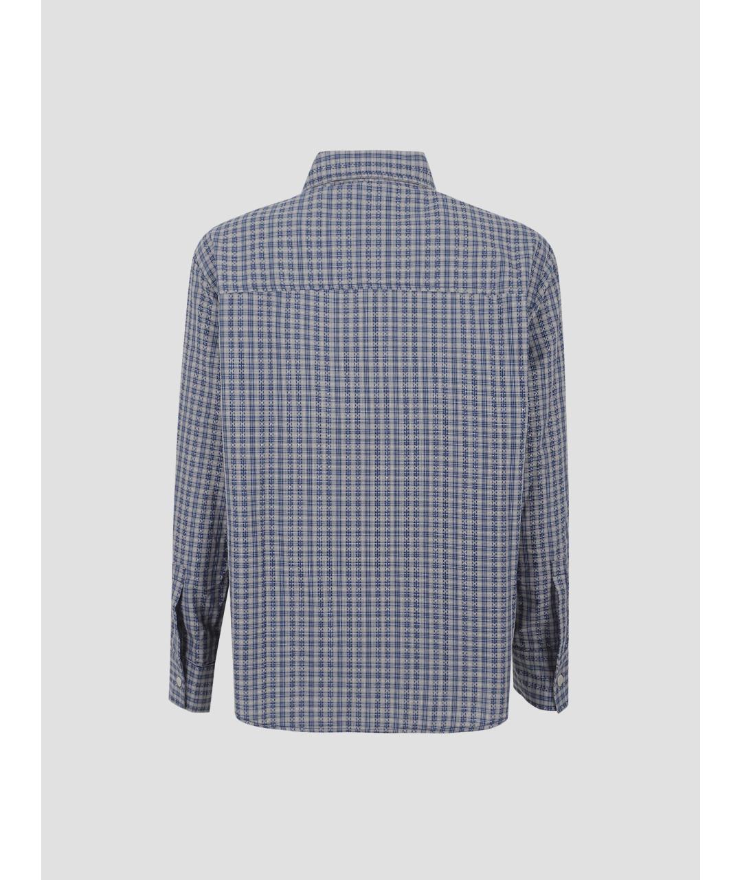 CARRERA Y CARRERA Синяя кэжуал рубашка, фото 3