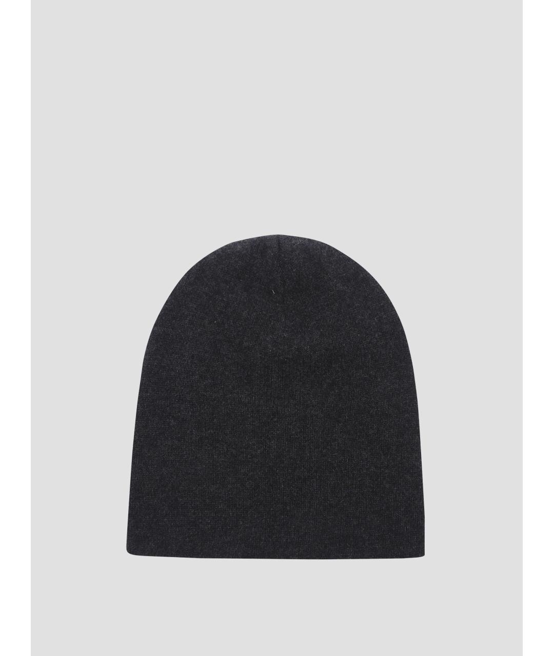 THE FRANKIE SHOP Серая кашемировая шапка, фото 3