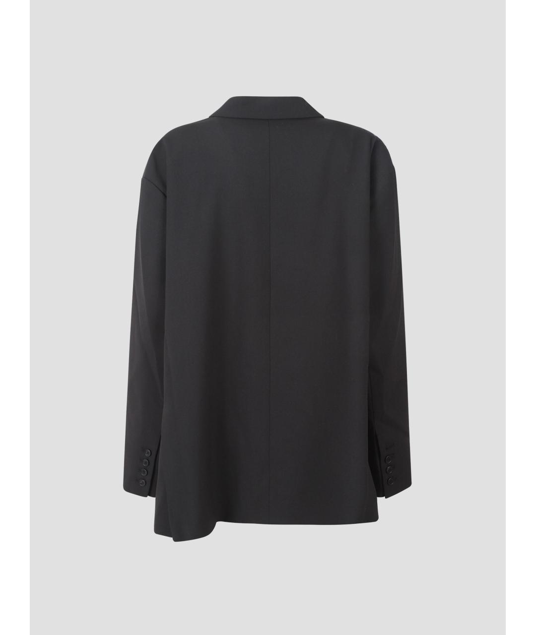 THE FRANKIE SHOP Черный полиэстеровый жакет/пиджак, фото 2