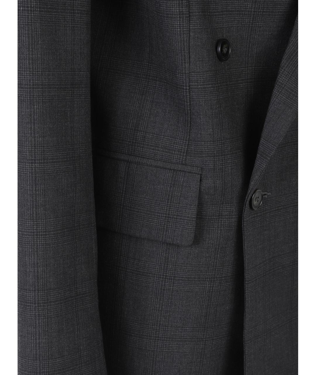 THE FRANKIE SHOP Серый полиэстеровый жакет/пиджак, фото 3