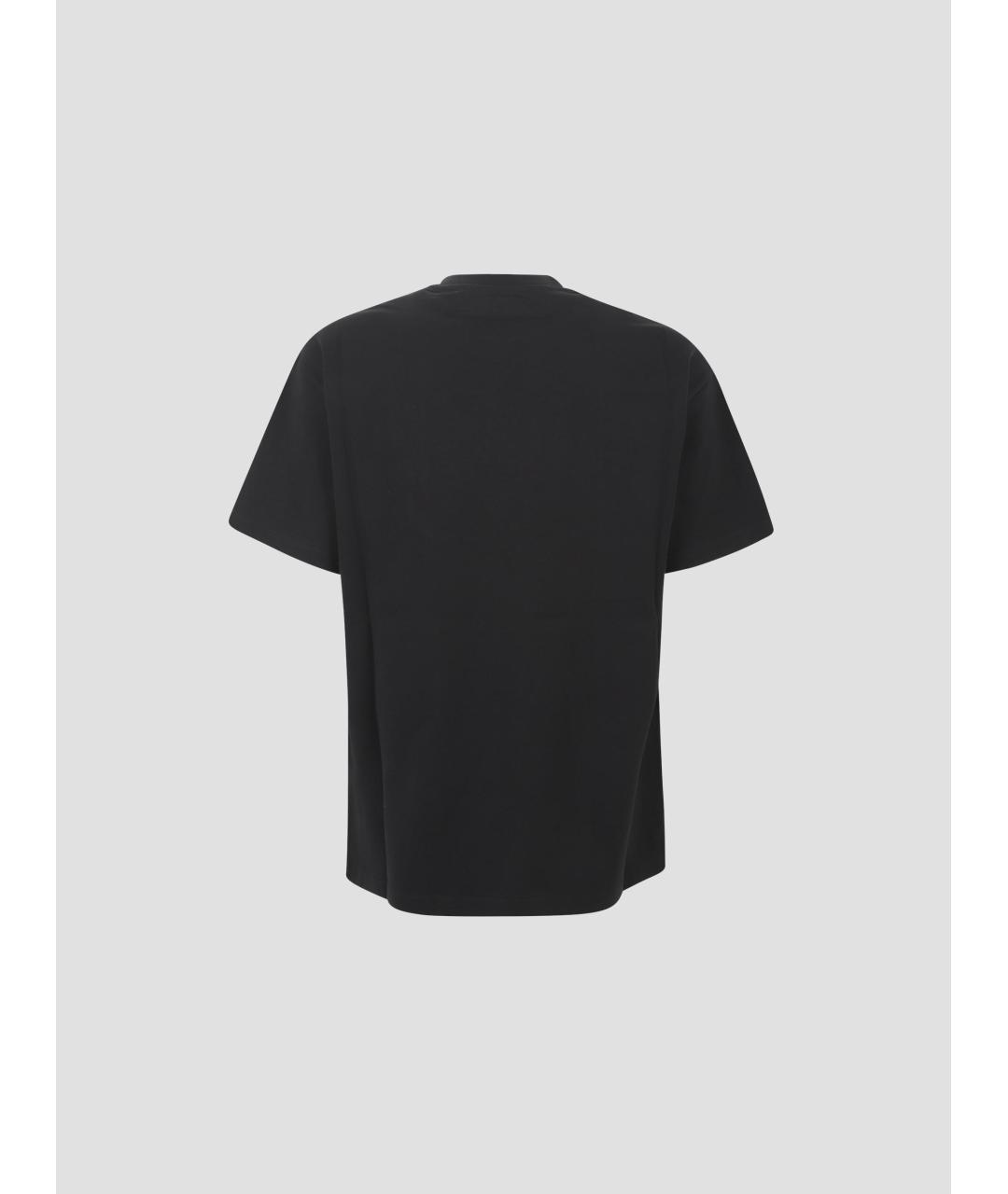 GIVENCHY Черная хлопковая футболка, фото 2