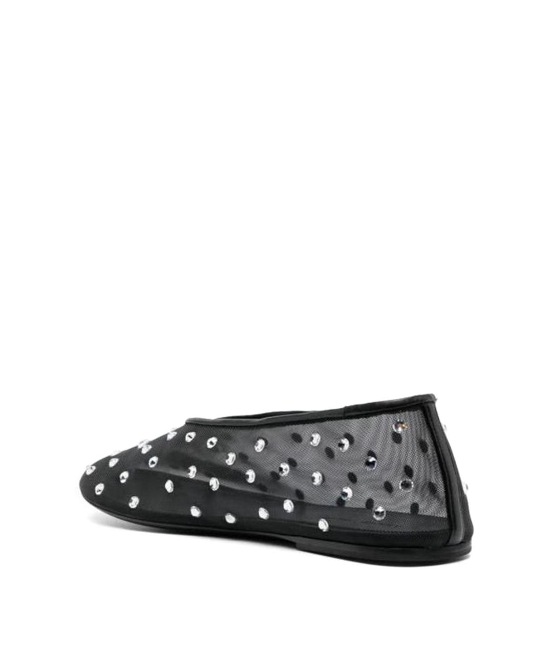 KHAITE Черные синтетические балетки, фото 2