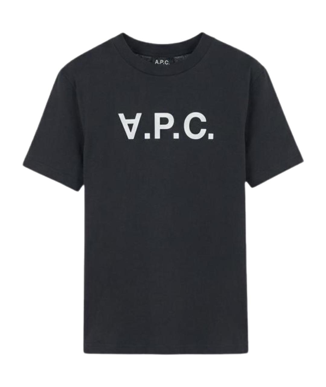 A.P.C. Хлопковая футболка, фото 1