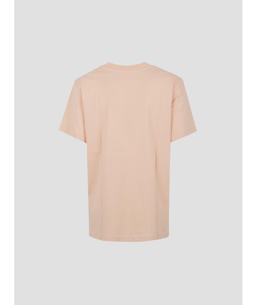 A.P.C. Розовая хлопковая футболка, фото 2