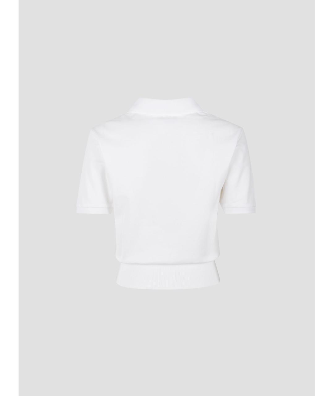 A.P.C. Белая хлопковая футболка, фото 2