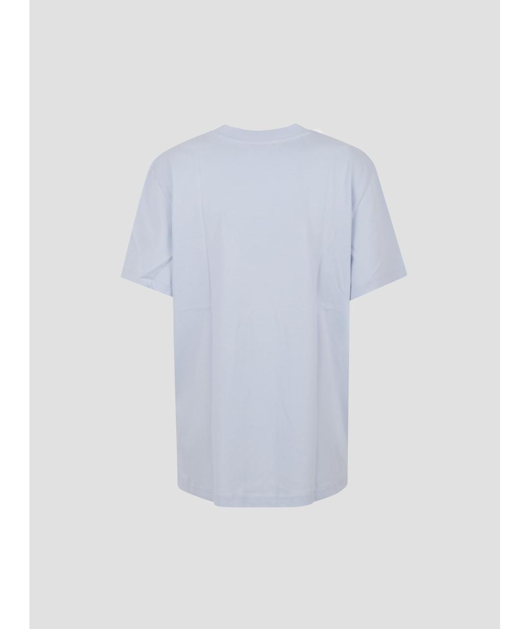 A.P.C. Синяя хлопковая футболка, фото 2