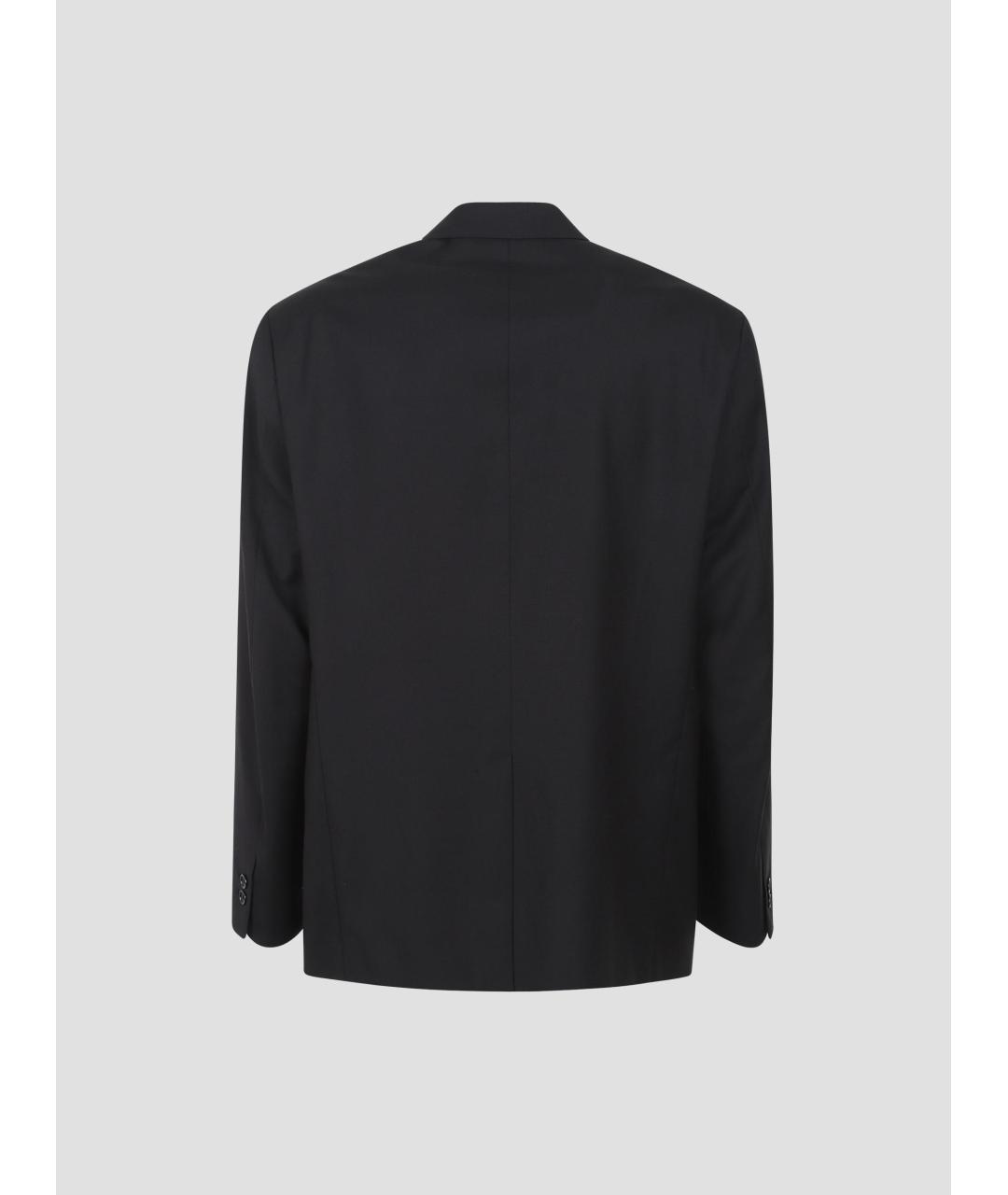 CARRERA Y CARRERA Черный шерстяной пиджак, фото 2