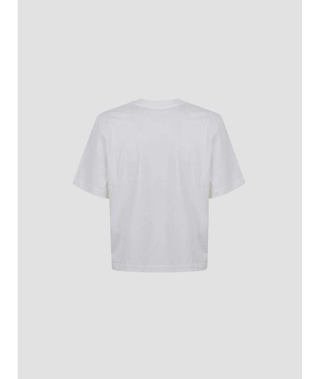 J.W.ANDERSON Белая хлопковая футболка, фото 2
