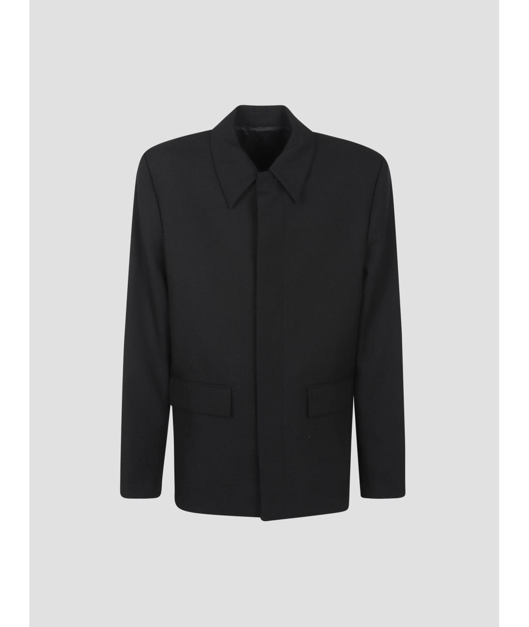 RIER Черная шерстяная куртка, фото 4