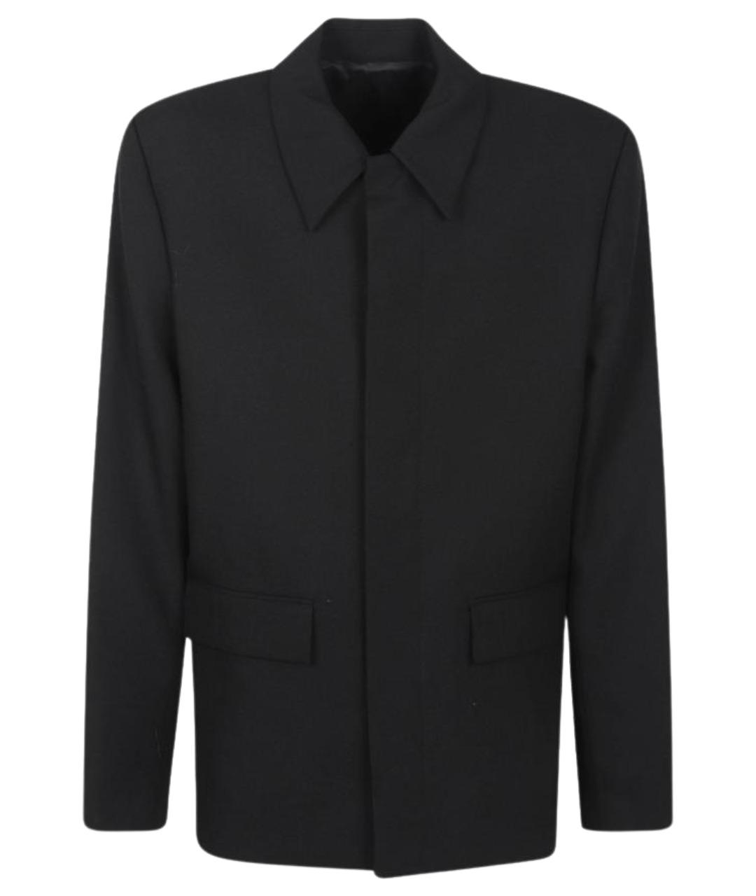 RIER Черная шерстяная куртка, фото 1