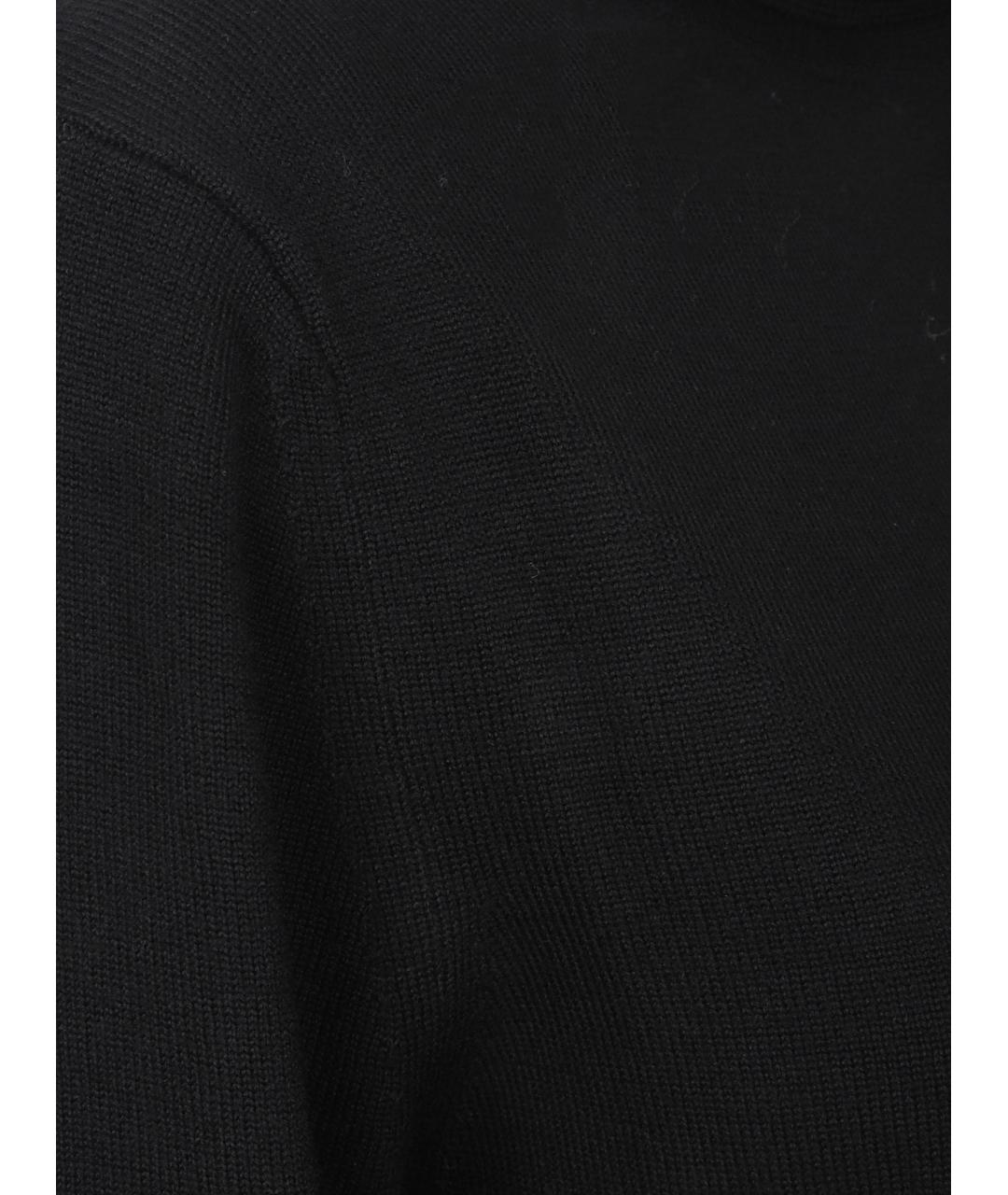THE FRANKIE SHOP Черная шерстяная водолазка, фото 3