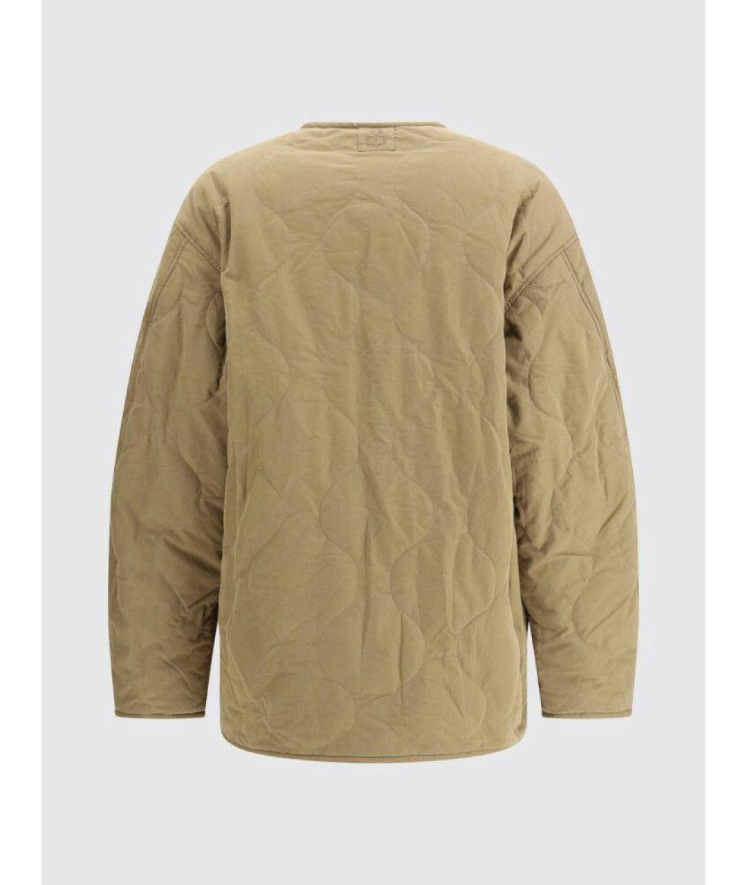 ISABEL MARANT Бежевая полиэстеровая куртка, фото 2