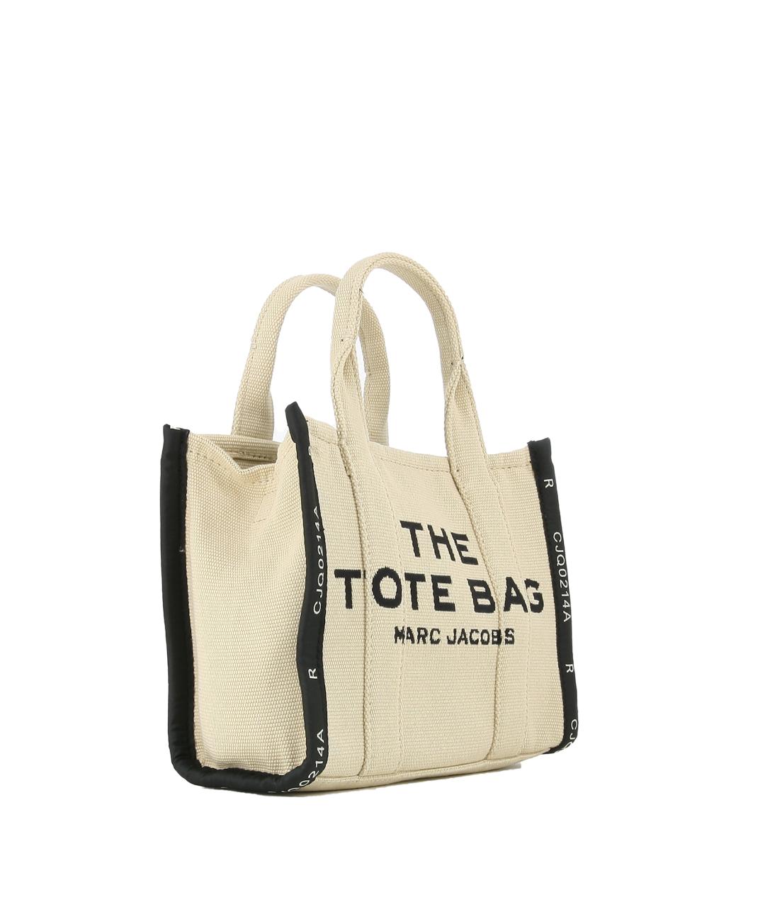 MARC JACOBS Бежевая хлопковая сумка тоут, фото 2