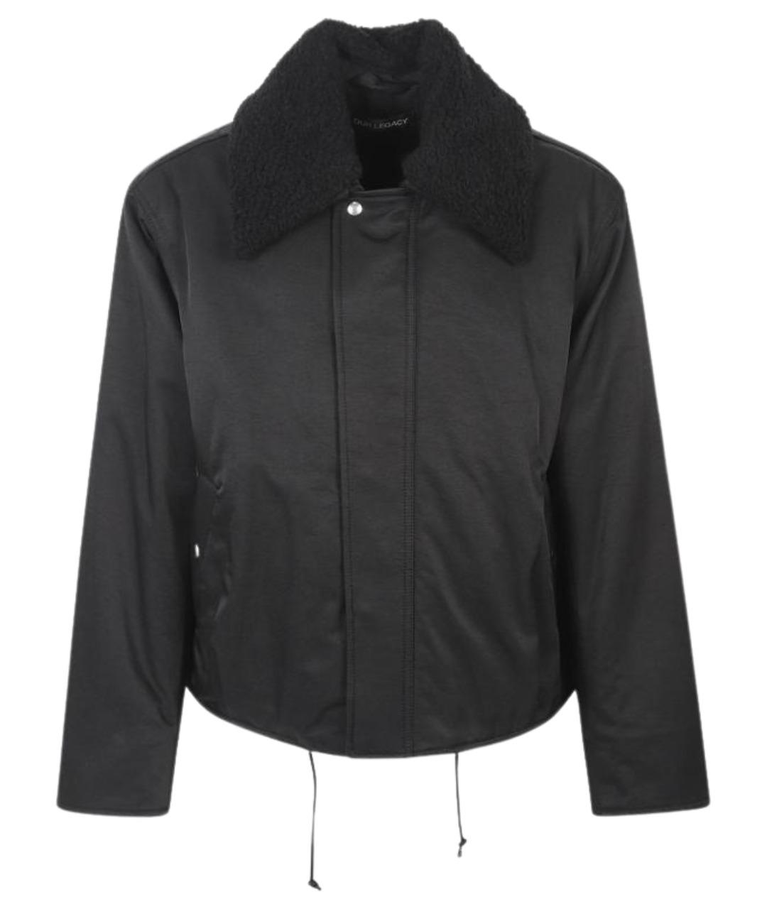 OUR LEGACY Черная хлопковая куртка, фото 1