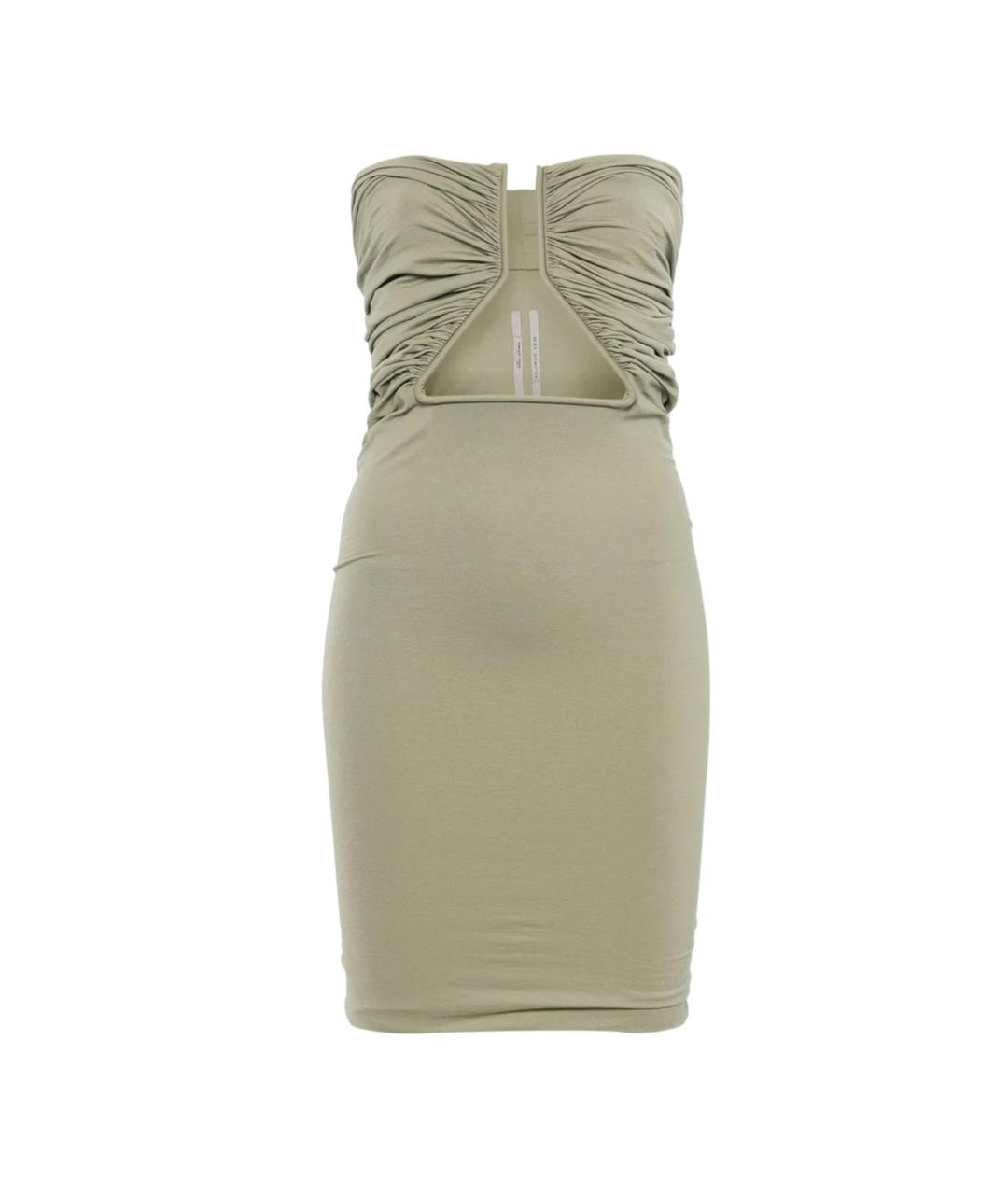 RICK OWENS Черное полиамидовое повседневное платье, фото 1