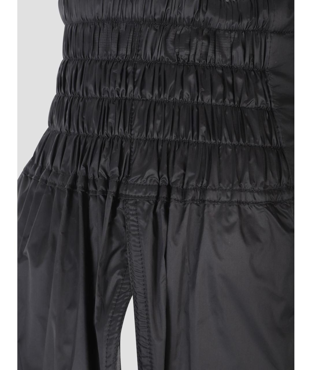 RICK OWENS Черные полиамидовые шорты, фото 3