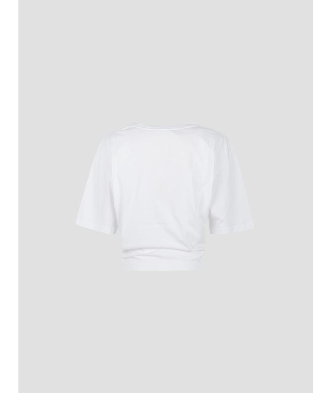 DSQUARED2 Белая хлопковая футболка, фото 2