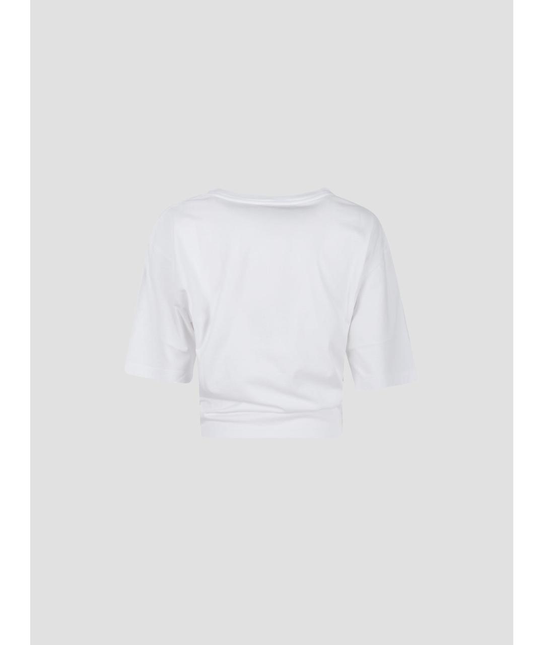 DSQUARED2 Белая хлопковая футболка, фото 2