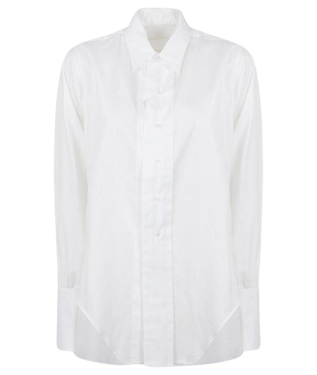 MAISON MARGIELA Белая хлопковая рубашка, фото 1