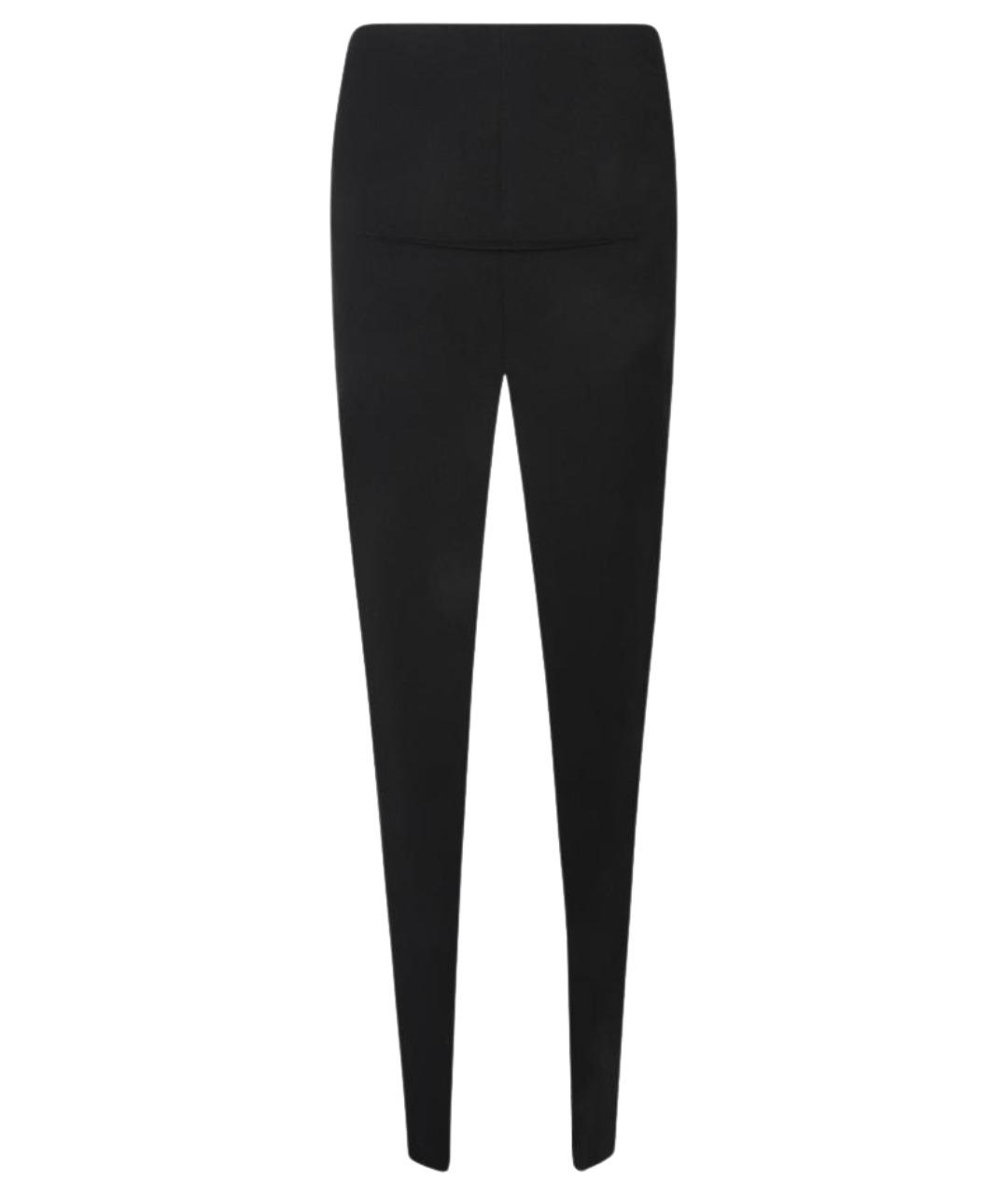 RICK OWENS Черная шерстяная юбка миди, фото 1