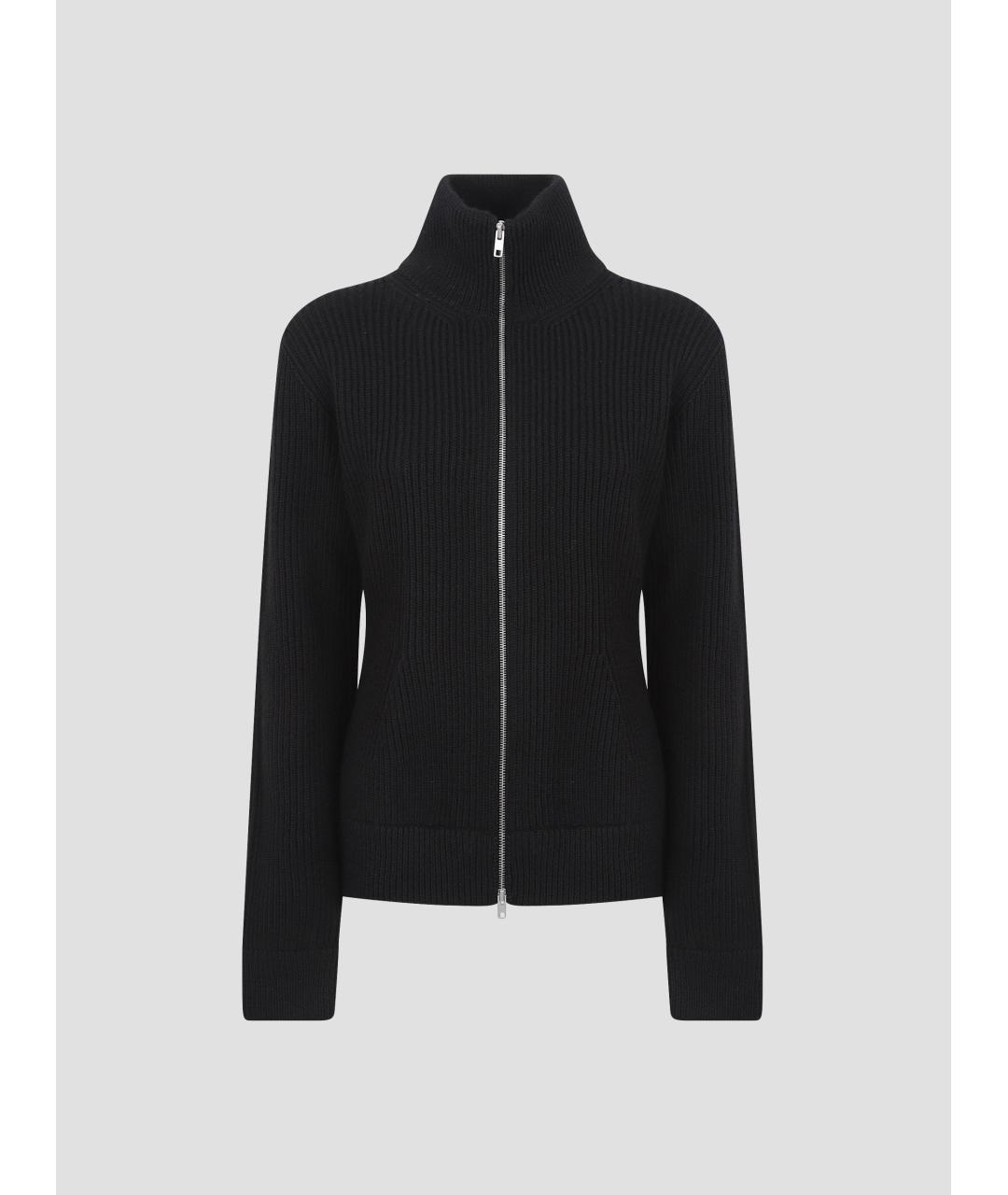 MAISON MARGIELA Черный шерстяной кардиган, фото 4