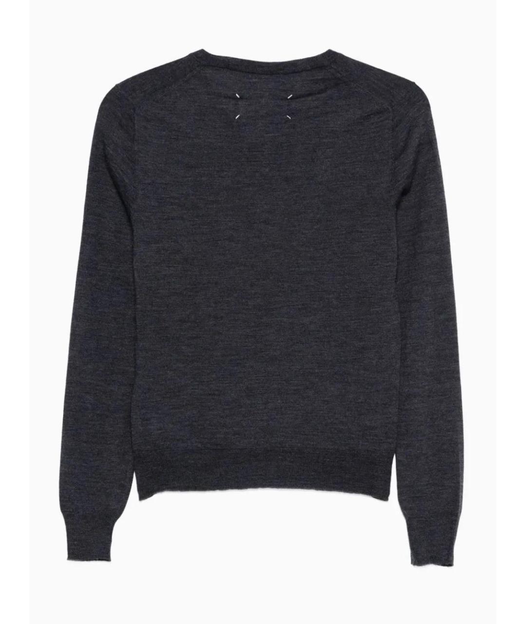 MAISON MARGIELA Синий шерстяной джемпер / свитер, фото 2