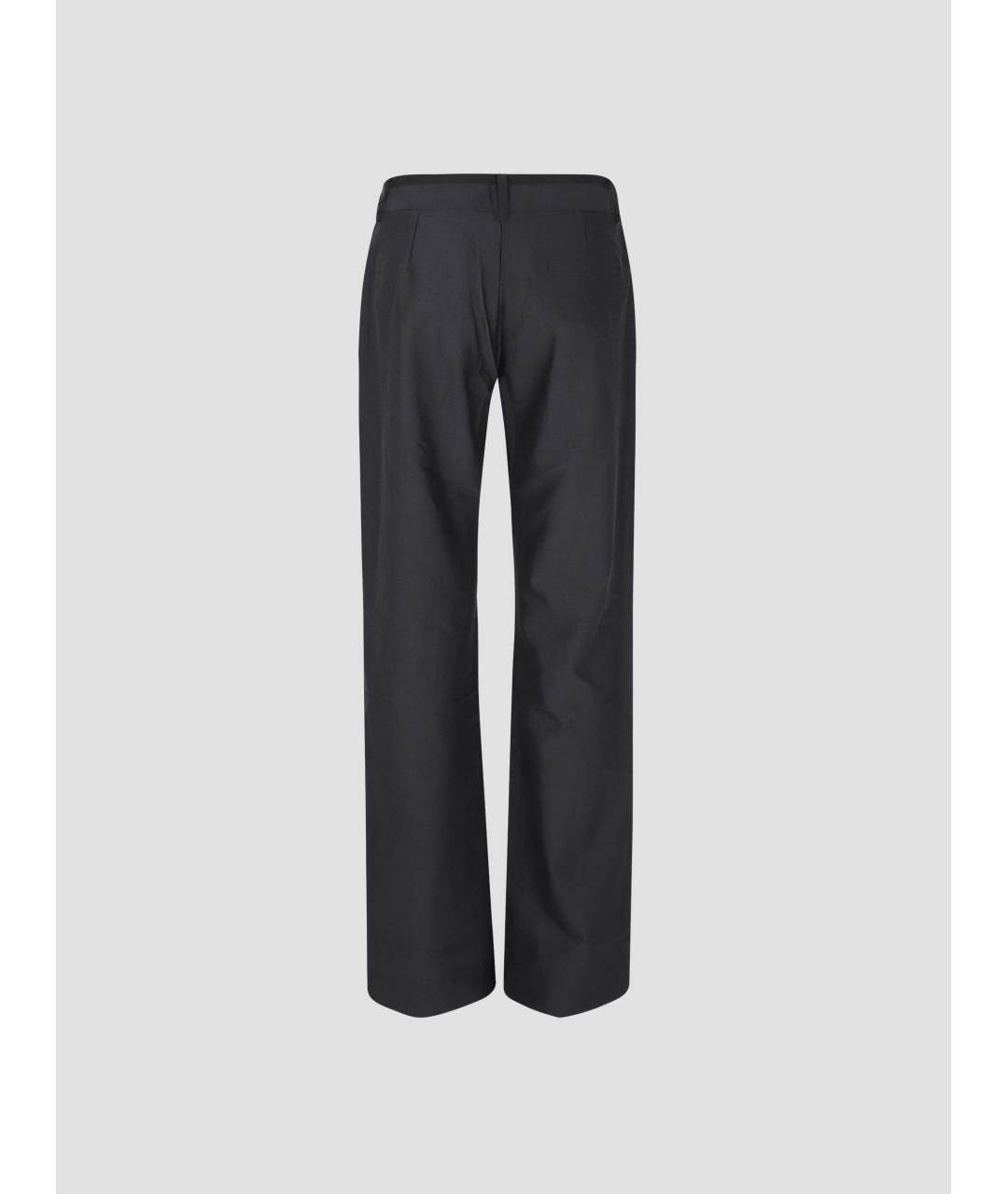 PALOMA WOOL Черные шерстяные брюки широкие, фото 2