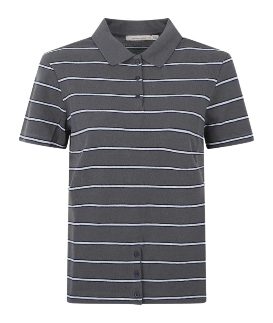 PALOMA WOOL Серая хлопковая футболка, фото 1