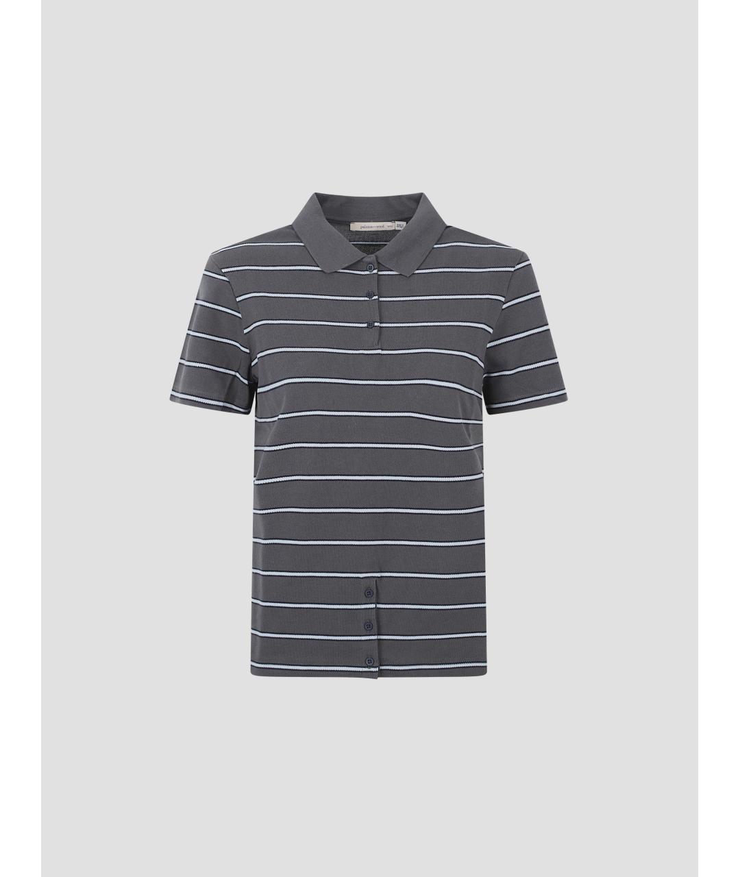 PALOMA WOOL Серая хлопковая футболка, фото 4