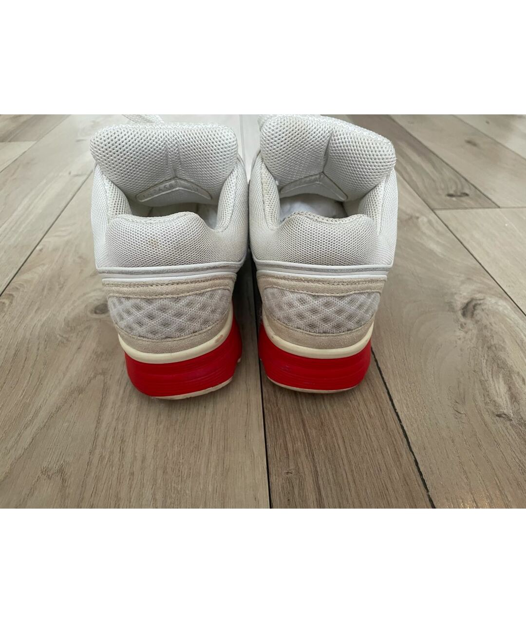 CHANEL Белые текстильные кроссовки, фото 5