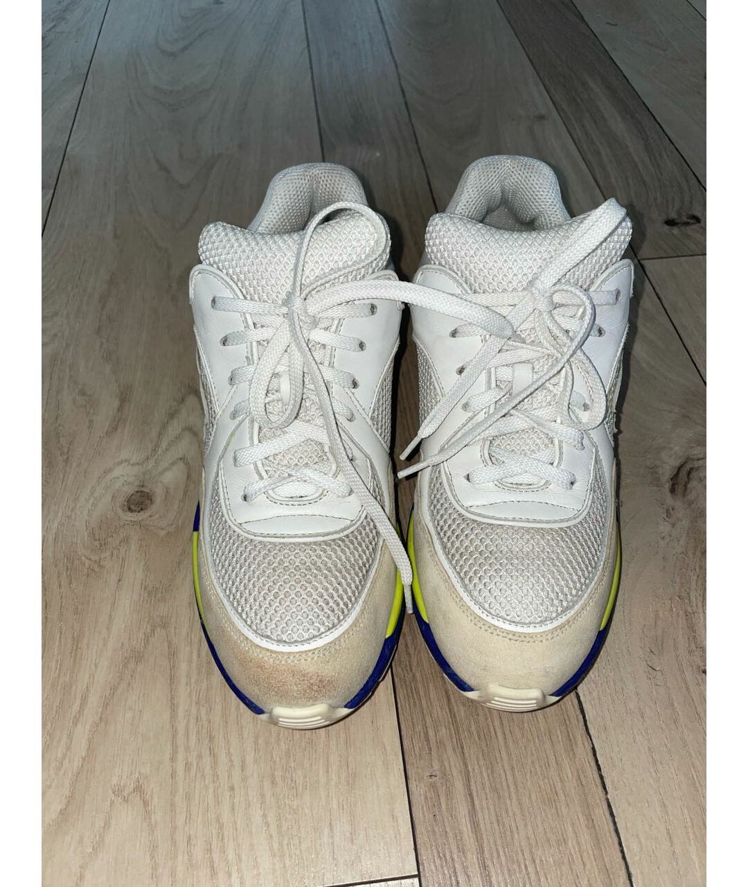 CHANEL Белые текстильные кроссовки, фото 2