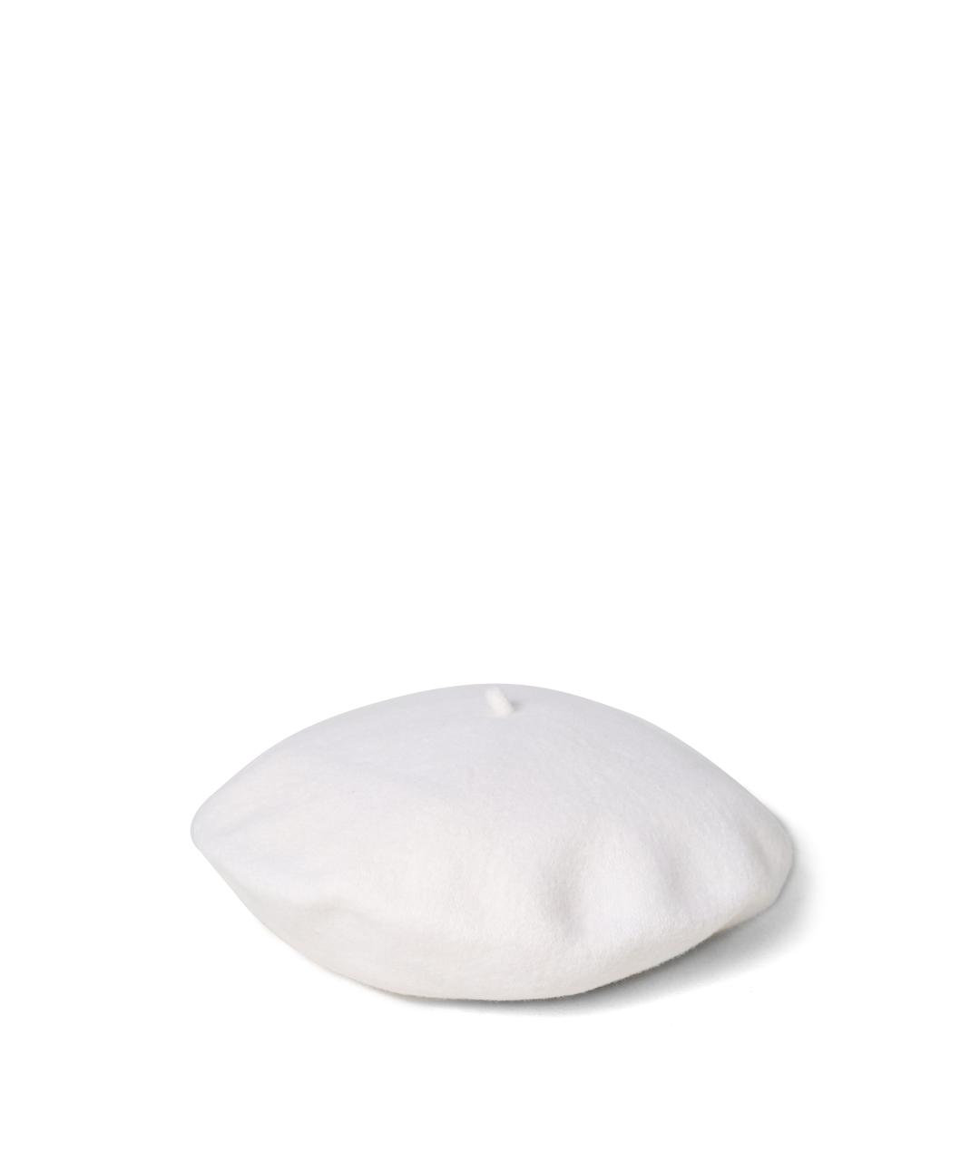 MAISON MARGIELA Белая шерстяная кепка, фото 2