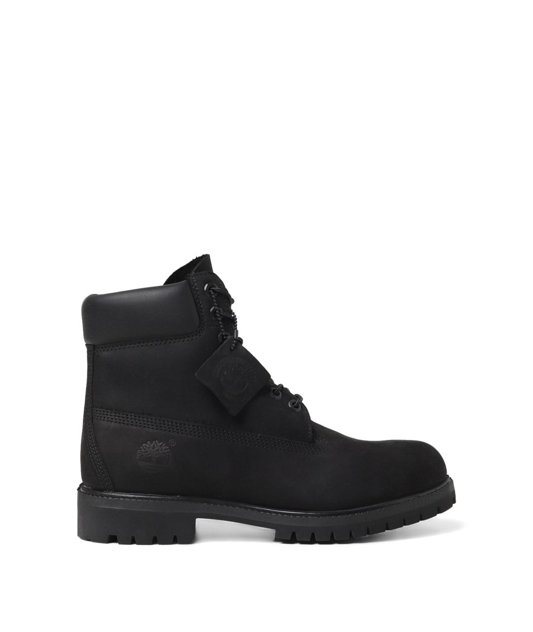 TIMBERLAND Черные кожаные высокие ботинки, фото 1