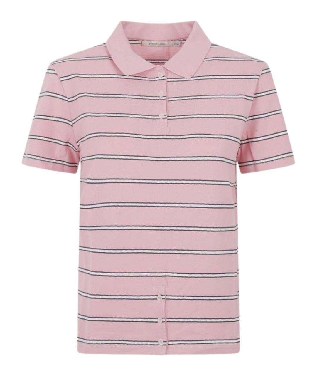 PALOMA WOOL Розовая хлопковая футболка, фото 1