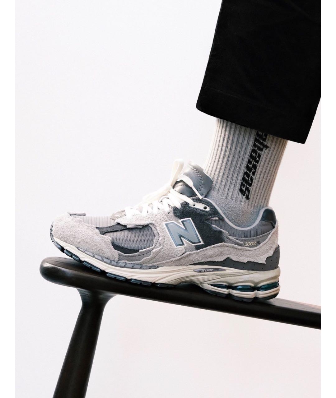 NEW BALANCE Серые кроссовки, фото 2