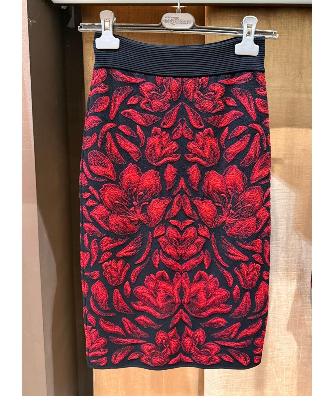 ALEXANDER MCQUEEN Мульти вискозный костюм с юбками, фото 2