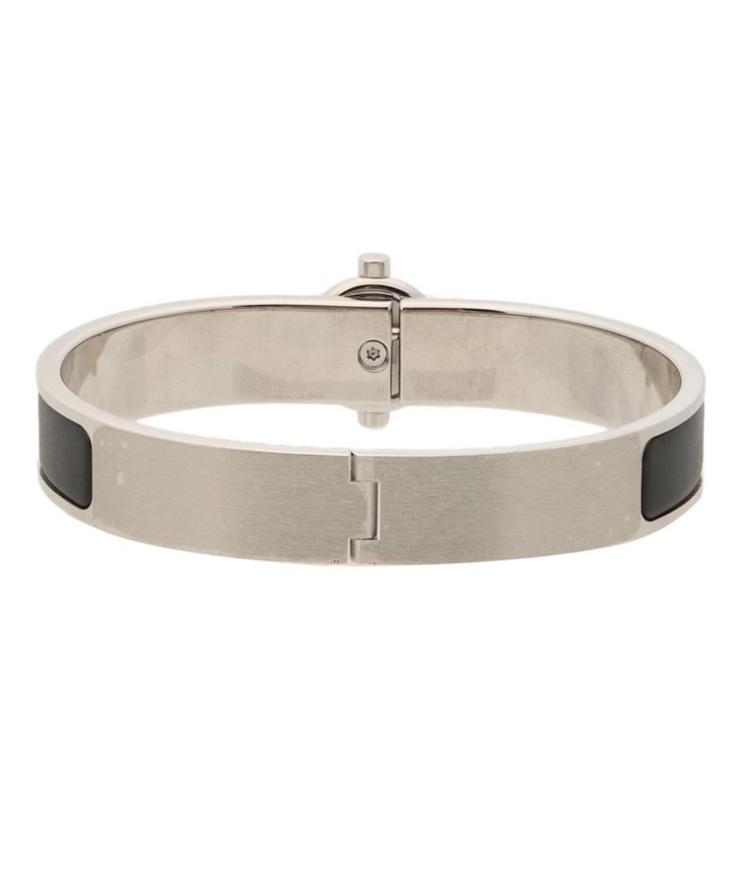 HERMES Серебрянный металлический браслет, фото 2