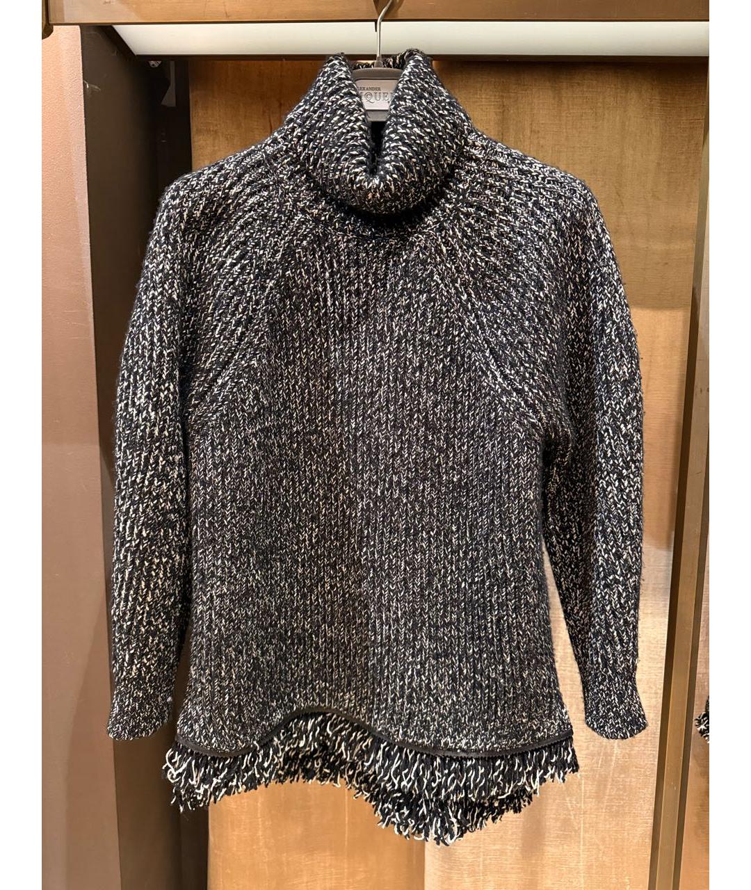 ALEXANDER MCQUEEN Мульти шерстяной костюм с юбками, фото 5