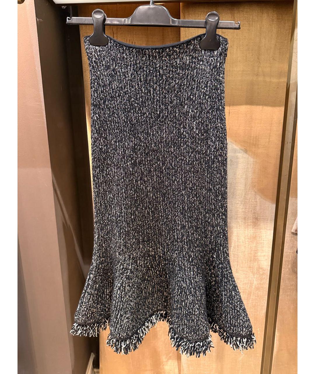 ALEXANDER MCQUEEN Мульти шерстяной костюм с юбками, фото 2