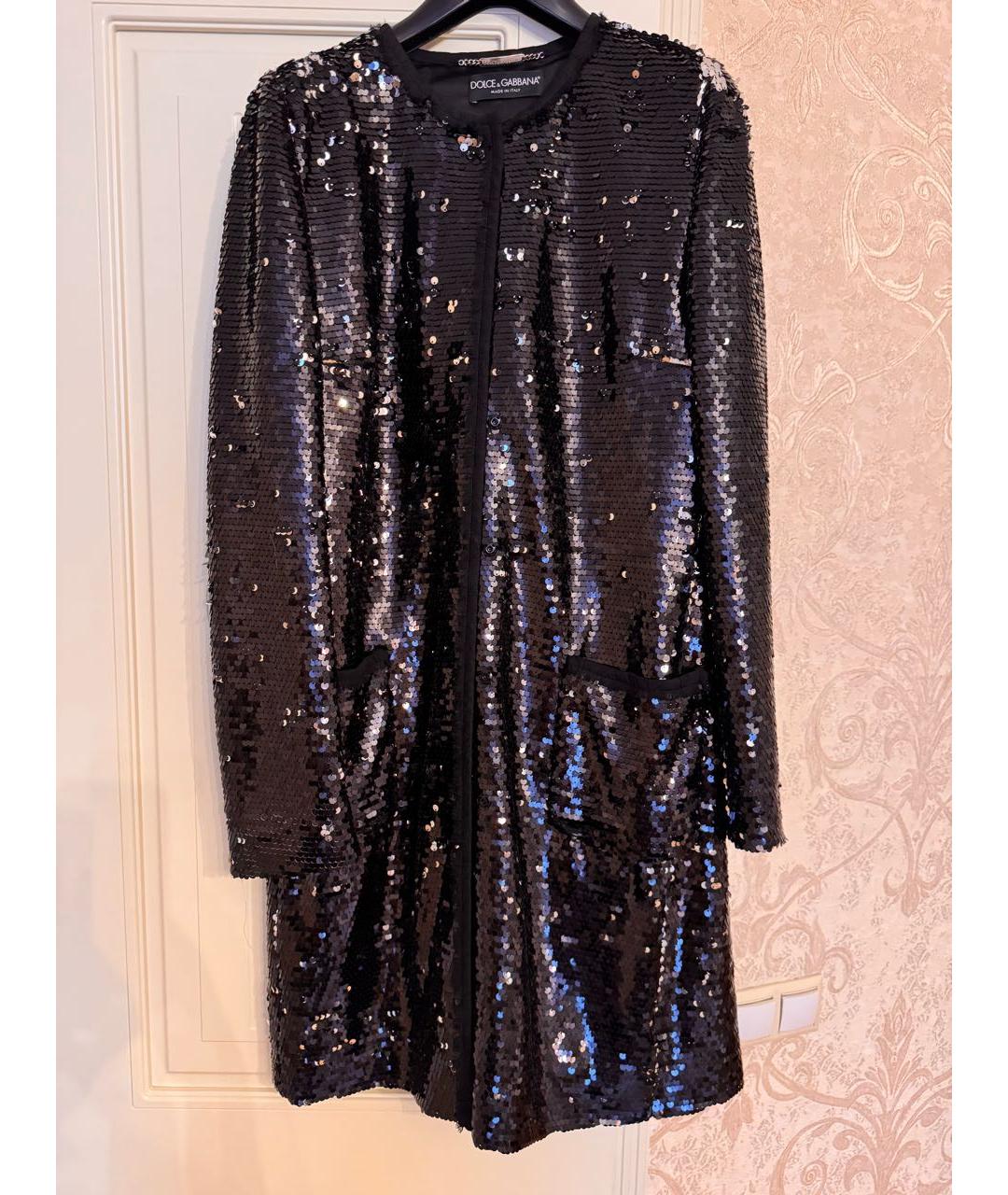 DOLCE&GABBANA Черный кардиган, фото 6
