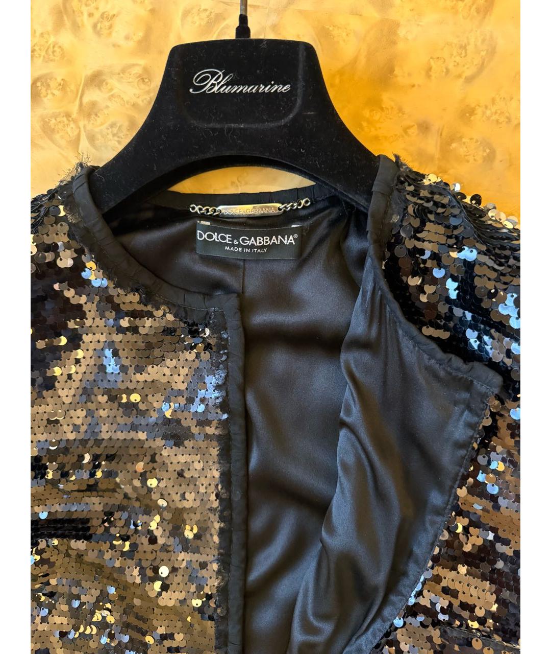 DOLCE&GABBANA Черный кардиган, фото 2