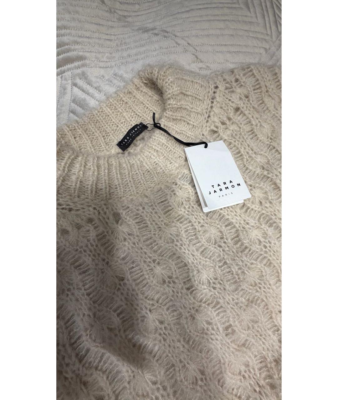 Tara Jarmon Бежевый джемпер / свитер, фото 6