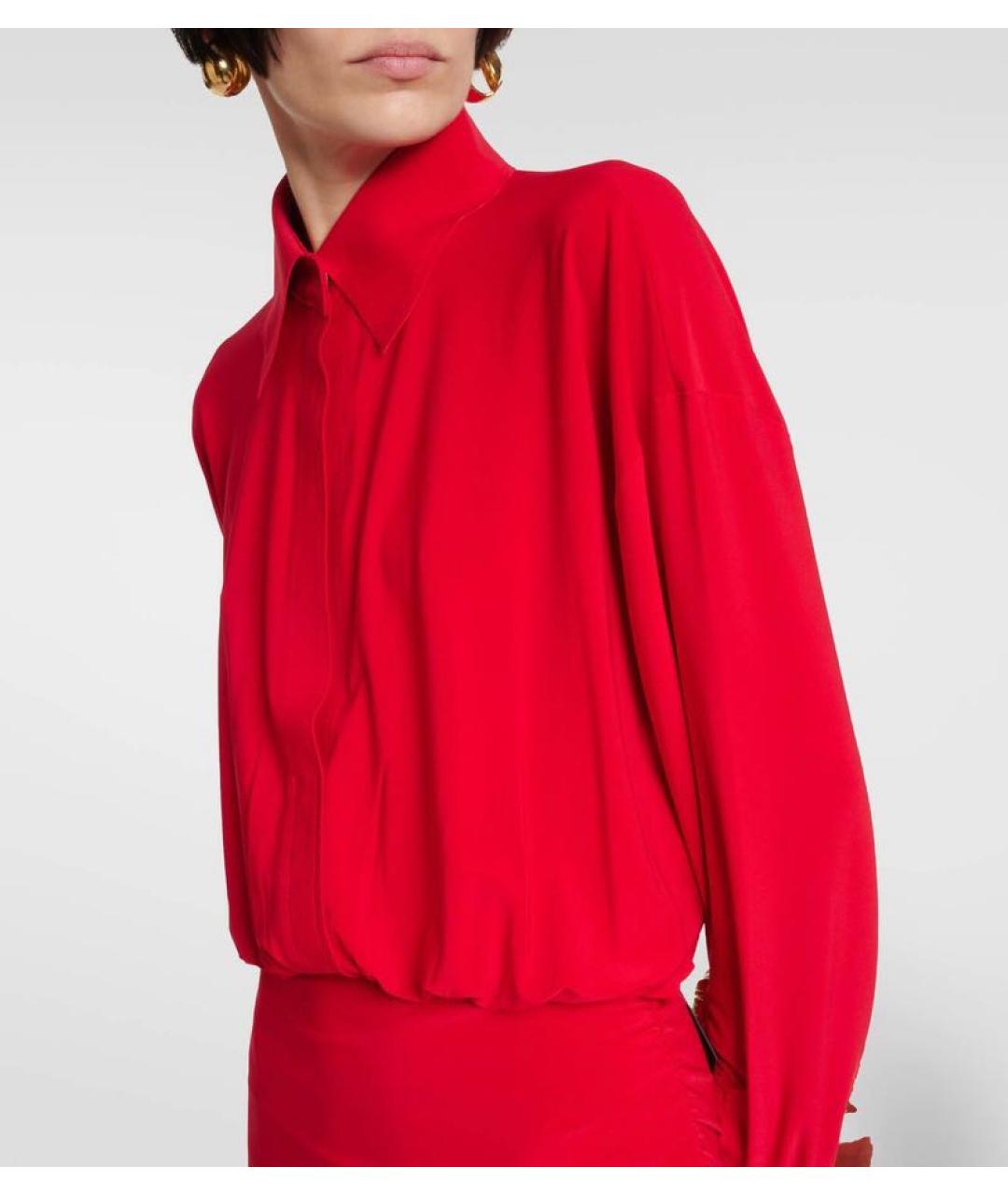 NORMA KAMALI Красное коктейльное платье, фото 3